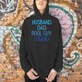 Husband Dad Pool Guy Legend Fathers Day Swimming Papa Men Hoodie Husband Dad Pool Guy Legend Fathers Day Swimming Papa Men Hoodie