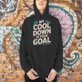 Masters Swimmer Cool Down Workout Humor Bold Swimming Men Hoodie