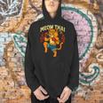 Meow Thai Muay Thai Cat Fighter Pun Dad Joke Men Hoodie Meow Thai Muay Thai Cat Fighter Pun Dad Joke Men Hoodie