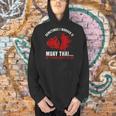 Muay Thai Boxing Teacher Kickboxing Martial Arts Instructor Men Hoodie Muay Thai Boxing Teacher Kickboxing Martial Arts Instructor Men Hoodie