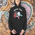 Muay Thai Cat Meow Thai Punch Bag Martial Arts Men Hoodie Muay Thai Cat Meow Thai Punch Bag Martial Arts Men Hoodie