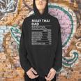 Muay Thai Dad Nutrition Facts Muay Thai Dad Men Hoodie