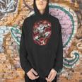 Muay Thai Elbow Strike Silhouette Minimal Clean Sport Men Hoodie