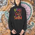 Peace Love Swim Swimming Tie Dye Swimmer Swimming Swim Team Men Hoodie Peace Love Swim Swimming Tie Dye Swimmer Swimming Swim Team Men Hoodie