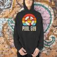 Pool Guy Swimming Attendant Attendants Rescuer Men Hoodie