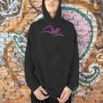 Silhouette Icon Swimmer Stuff Girls Swimming Men Hoodie