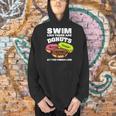 Swimming Donut Men Women Swimmer Sports Athlete Men Hoodie