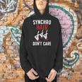 Synchronized Swimming Art For Men Women Synchronized Swim Men Hoodie