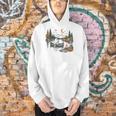 Canoe Ghost Camping Ghost Lake Halloween Spooky Fall Camping Men Hoodie