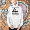 Cool Outdoor Water Sport Canoe Raglan Baseball Tee Men Hoodie