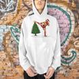 Festive Muay Thai Santa Christmas Men Hoodie