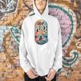 Find Peace Paddle On Canoe Mountain Sunset Men Hoodie