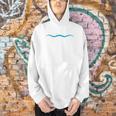 Freestyle Swimming Raglan Baseball Tee Men Hoodie
