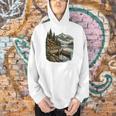 Lakeside Canoe Cabin Escape Scene Men Hoodie Lakeside Canoe Cabin Escape Scene Men Hoodie