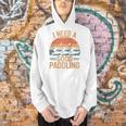 I Need A Good Paddling Retro Sunset Canoe Raglan Baseball Tee Men Hoodie