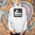 Outdoors Water Sports Canoe Canoeist Raglan Baseball Tee Men Hoodie