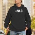 Drum Kit Heartbeat Drummer Music Lover EKG Pulse Set Note Men Hoodie Drum Kit Heartbeat Drummer Music Lover EKG Pulse Set Note Men Hoodie