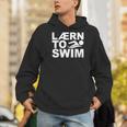 Learn To Swim Swimming Graphic Men Hoodie Learn To Swim Swimming Graphic Men Hoodie