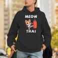 Muay Thai Meow Thai Thai Boxing For Boys Muay Thai Cat Men Hoodie