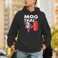 Muay Thai Moo Thai Thai Boxing For Youth Muay Thai Cow Men Hoodie