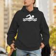 Swimming Symbol Men Hoodie Swimming Symbol Men Hoodie