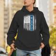 USA Flag Swimming Swim American Swimmer Men Hoodie