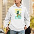 Cute Drummer Cat Drum Kitten Men Hoodie
