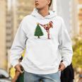 Festive Muay Thai Santa Christmas Men Hoodie