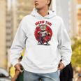 Meow Thai Funny Muay Thai And Cats Lover Men Hoodie Meow Thai Funny Muay Thai And Cats Lover Men Hoodie