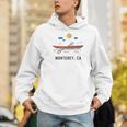 Monterey California Kayak Canoe Paddling Outdoor Men Hoodie