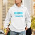 Swimming Swimmer Raglan Baseball Tee Men Hoodie