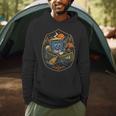 Canoe Camp Coffee Canoeing Paddle Men Hoodie