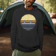 Canoe Canoeing Vintage Sunset Men Hoodie Canoe Canoeing Vintage Sunset Men Hoodie