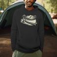 Canoe Tripper Loading Portage Pack First Light Men Hoodie