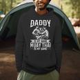 Daddy Is My Name Muay Thai Is My Game Muay Thai Dad Men Hoodie