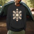 Drummer Drum Kit Mandala Percussionist Music Lover Men Hoodie