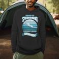 Here's To Swimming With Bow Legged Women Vintage Style Men Hoodie Here's To Swimming With Bow Legged Women Vintage Style Men Hoodie