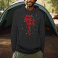 Matching Muay Thai Martial Arts Christmas Pajama Men Hoodie