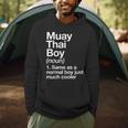 Muay Thai Boy Definition Martial Arts Sports Men Hoodie Muay Thai Boy Definition Martial Arts Sports Men Hoodie