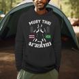 Muay Thai Brazil Brazilian Martial Arts Thai Men Hoodie