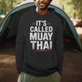 Muay Thai Condition Humor Lifestyle Identity Training Men Hoodie
