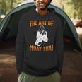 Muay Thai Fighter The Art Of Muay Thai Men Hoodie