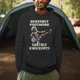 Muay Thai Lord Jesus Kickboxing Christian Men Hoodie