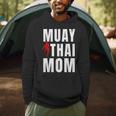 Muay Thai Mom Martial Artis Combat Sports Mother's Day Men Hoodie
