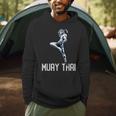 Muay Thai Tiger Nak Muay Kickboxing Men Hoodie Muay Thai Tiger Nak Muay Kickboxing Men Hoodie