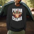 POATAN CHAMA MMA Fan JJB Boxing Muay Thai Kickboxing Men Hoodie