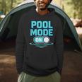 Pool Mode On Summer Swimming Vacation Men Hoodie