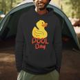 Pool Swimming Day Men Hoodie