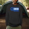 Swim Instructor Swimming Teacher Classes Men Hoodie
