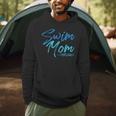 Swim Mom Swimming Cute Men Hoodie Swim Mom Swimming Cute Men Hoodie